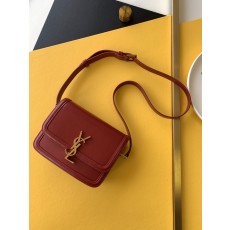 세인트로랑 YSL 솔페리노 스몰 사첼 레더 백