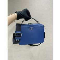 프라다 PRADA Brique Saffiano 크로스 백