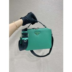 프라다 PRADA Brique Saffiano 브리크 크로스 백