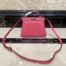 펜디 FENDI Peekaboo 아이코닉 피카부 아이씨유 미니 백