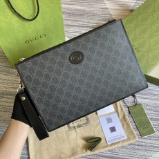 구찌 GUCCI 인터로킹 GG 클러치