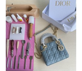 디올 DIOR 레이디 D-조이 토트 백